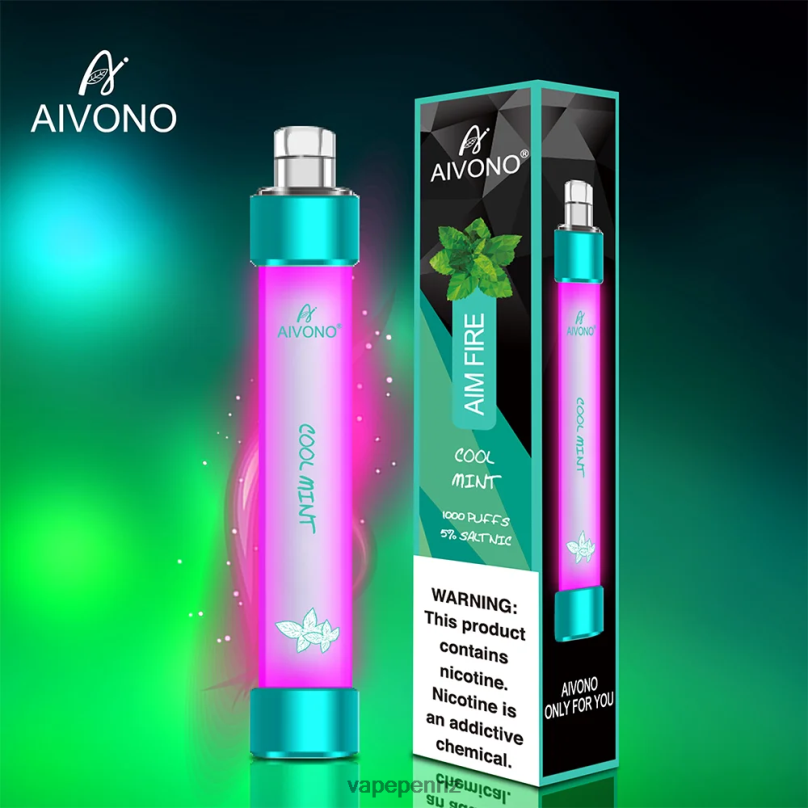 Aivono AIM FIRE 1000 Cool Mint - 2B88Z328 Vape New Zealand