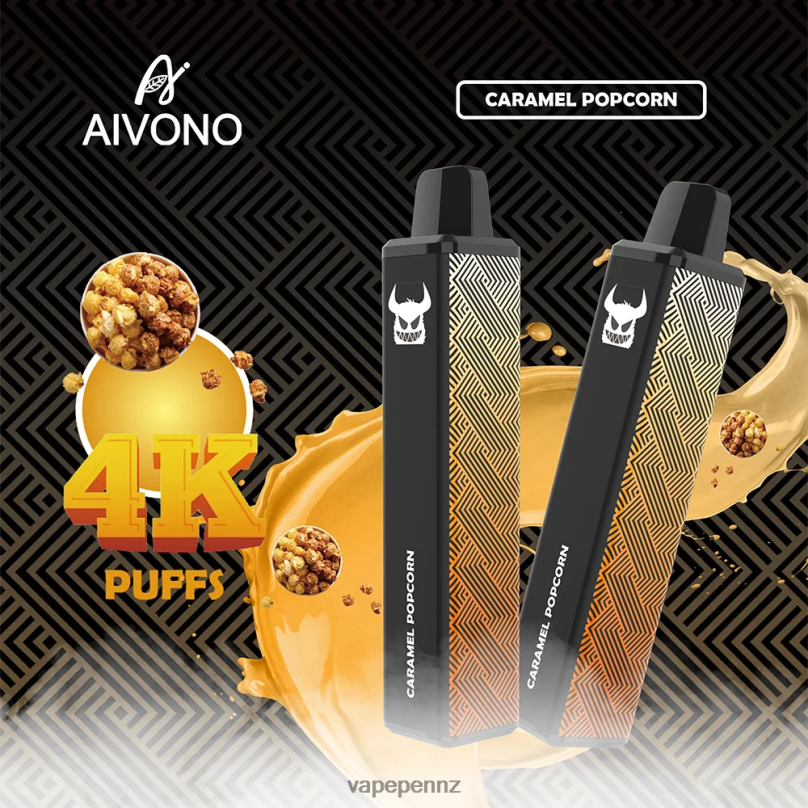 Aivono AIM FREAK 4000 Caramel Popcorn - 2B88Z261 Vape NZ