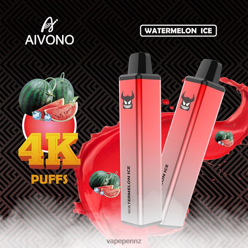Aivono AIM FREAK 4000 Watermelon Ice - 2B88Z253 Vape NZ