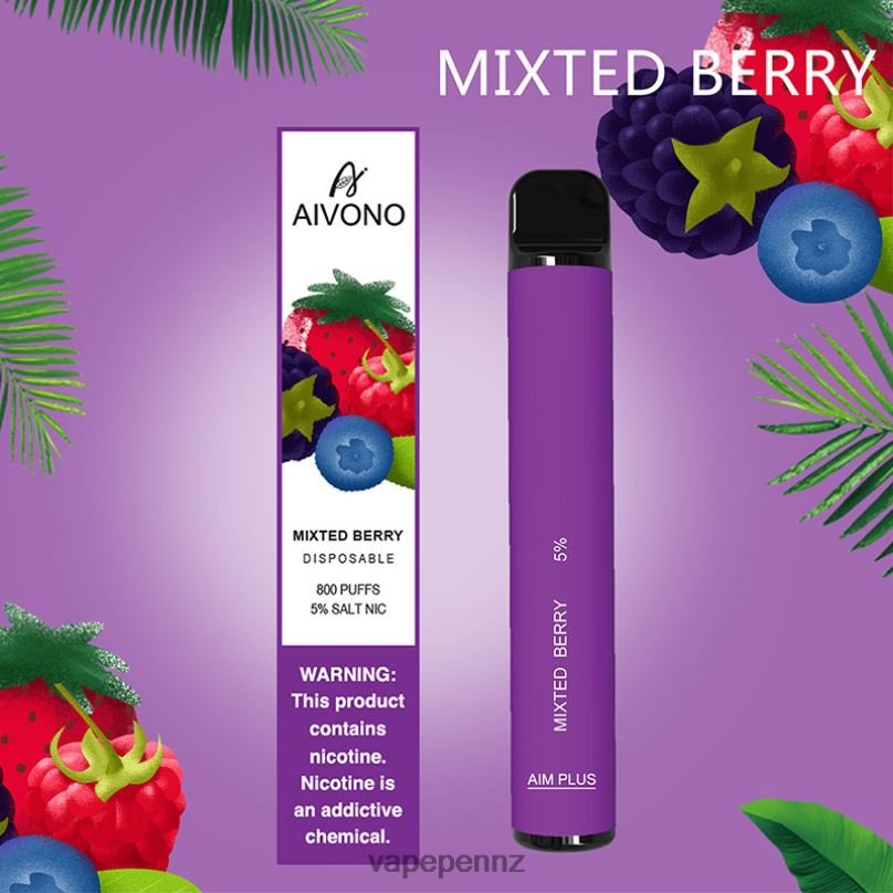 Aivono AIM PLUS 800 Mixed Berry - 2B88Z188 Vape New Zealand