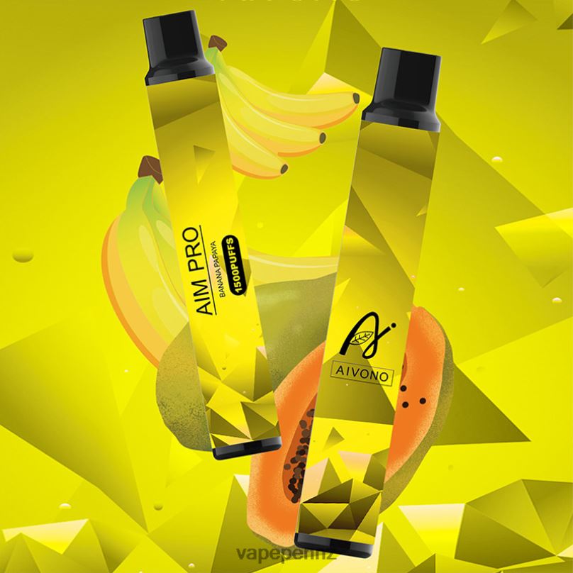 Aivono AIM PRO 1500 Banana Papaya - 2B88Z169 Vape NZ