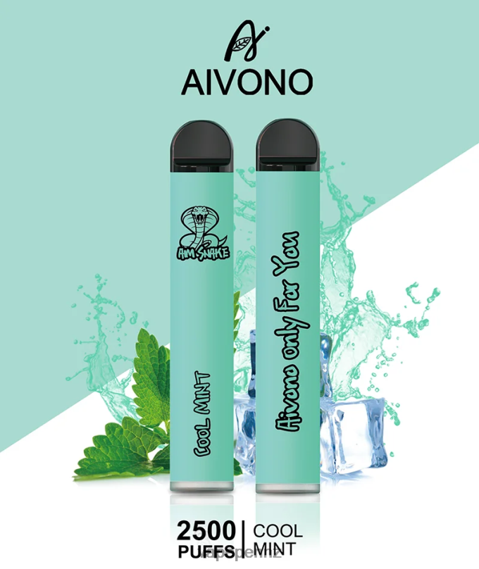 Aivono AIM SNAKE 2500 Cool Mint - 2B88Z302 Vape New Zealand