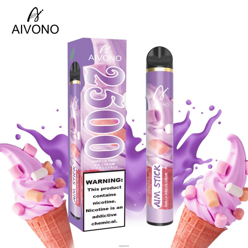 Aivono AIM STICK 2500 Vanilla Taro Ice Cream - 2B88Z147 Vape NZ