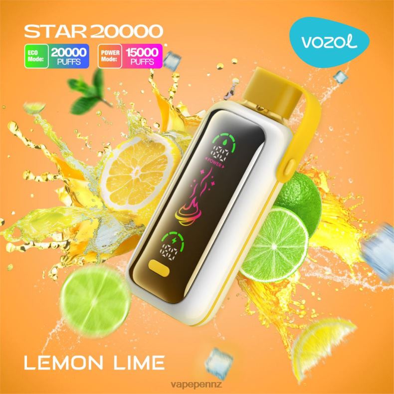 Vape NZ 246V811 LEMON LIME VOZOL STAR 20000