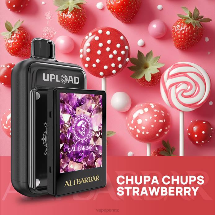Vape NZ 2FPD114 Chupa chups strawberry - Alibarbar Upload