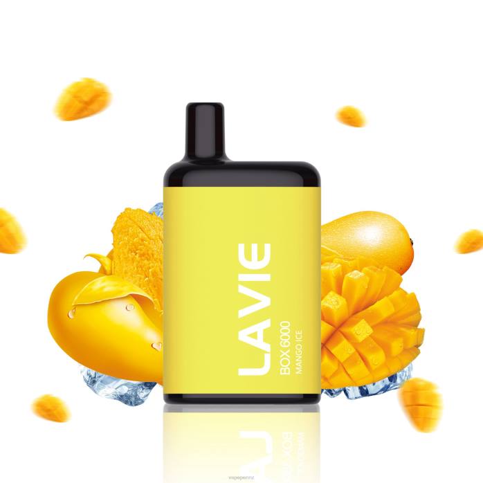 Vape NZ BR84201 Mango Ice - LAVIE BOX 6000 Puffs