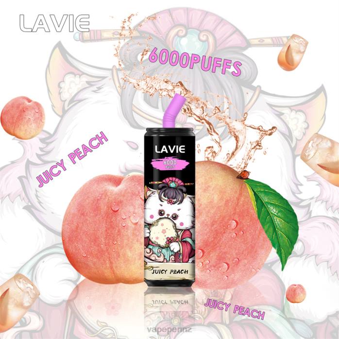 Vape NZ BR84271 Juicy Peach - LAVIE Coke BAR 6000 Puffs