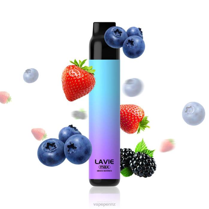 Vape NZ BR84281 Mixed Berries - LAVIE BAR 5000 Puffs - MAX