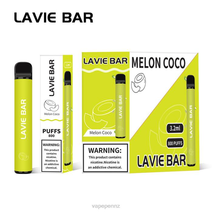 Vape NZ BR84315 Melon Coco - LAVIE BAR 800 Puffs