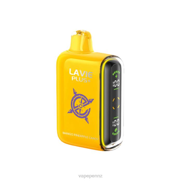 Vape New Zealand BR84102 Mango Pineapple Candy - LAVIE PLUS 15000 Puffs
