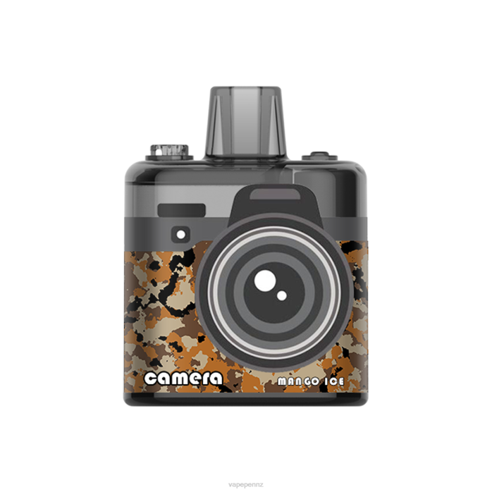 Vape New Zealand BR84176 Mango Ice - LAVIE Camera 8000 Puffs