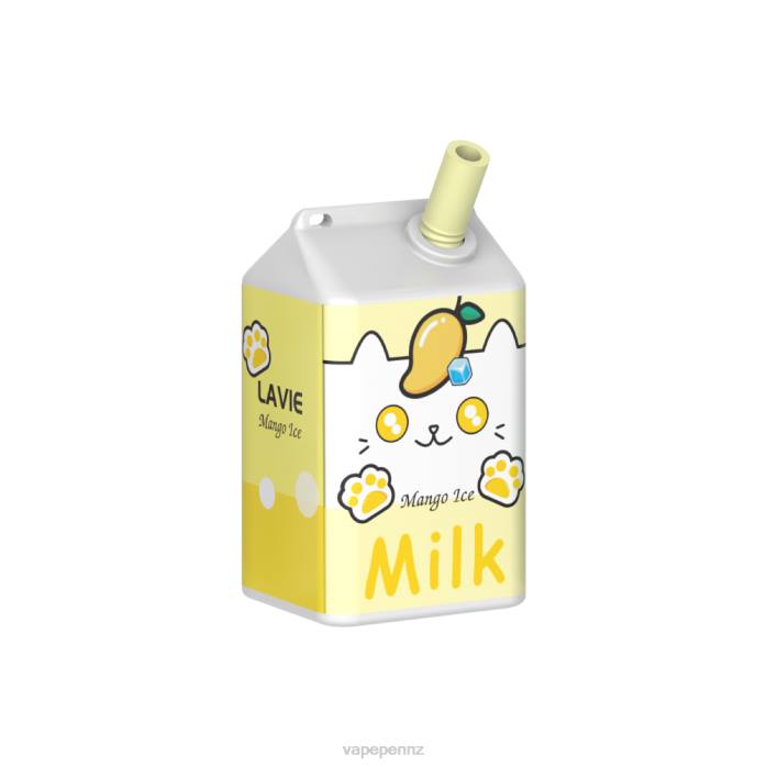 Vape New Zealand BR84178 Mango Ice - LAVIE MILK 7000 Puffs