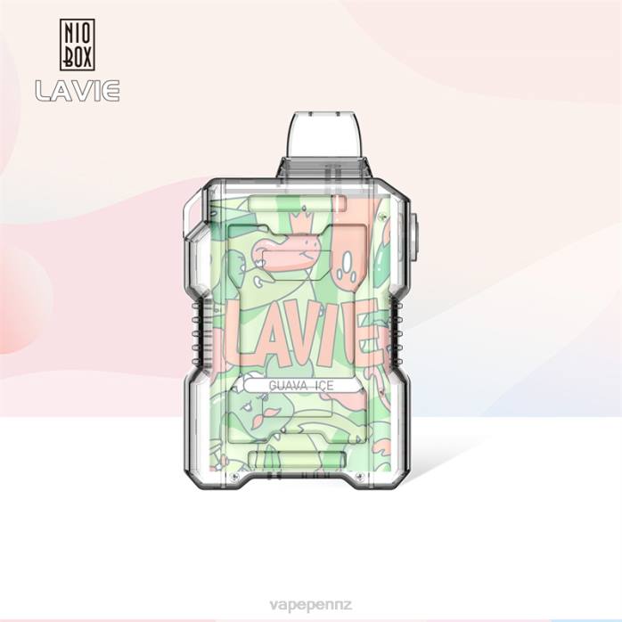 Vape New Zealand BR84194 Guava Ice - LAVIE NIO BOX 9000 Puffs