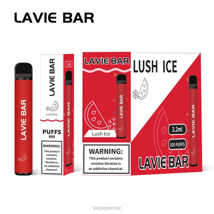 Vape New Zealand BR84308 Lush Ice - LAVIE BAR 800 Puffs
