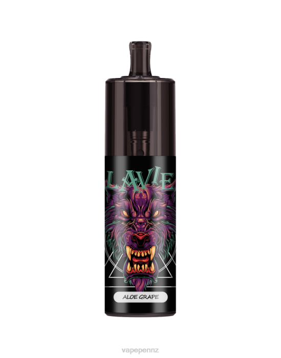 Vape New Zealand BR84330 Aloe Grape - LAVIE COLOUR BAR 10000 Puffs Airflow Control