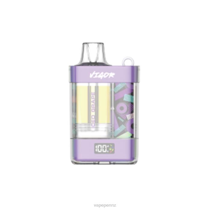 Vape New Zealand BR848 Iced Grape - LAVIE VIGOR 15000 Puffs