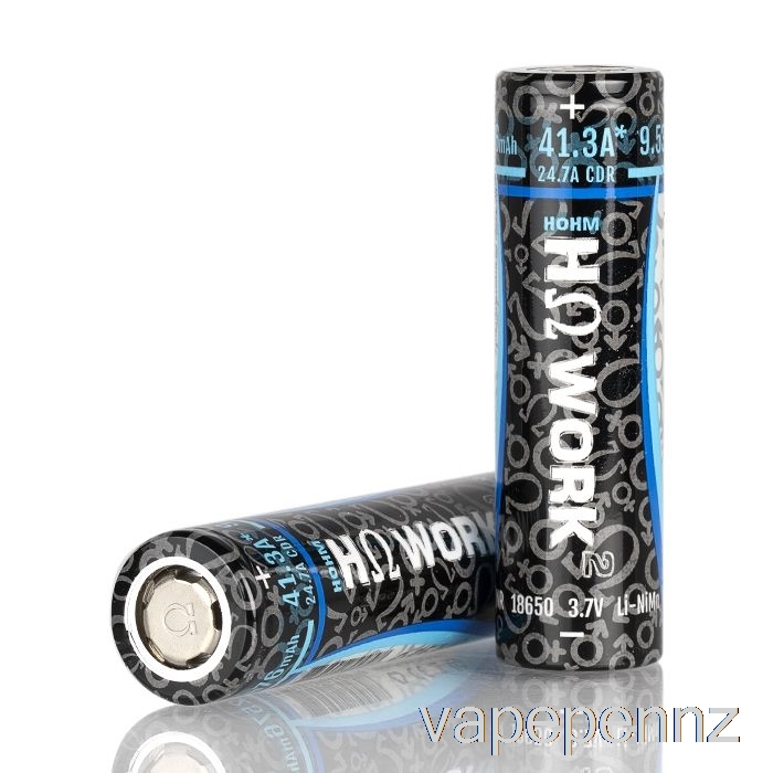 Hohm Tech WORK 2 18650 2547mAh 25.3A Battery Two Batteries Pack VAPE NZ