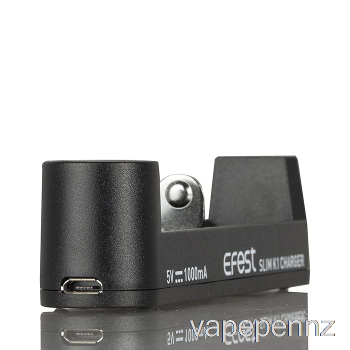 Efest SLIM K1 Single-Slot Battery Charger VAPE NZ