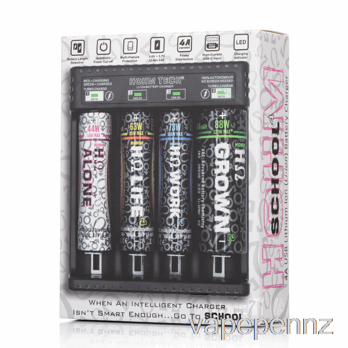 Hohm Tech SCHOOL 4 4A USB-C Charger VAPE NZ