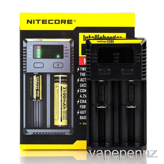 Nitecore i2 Battery Charger (2-Bay) VAPE NZ